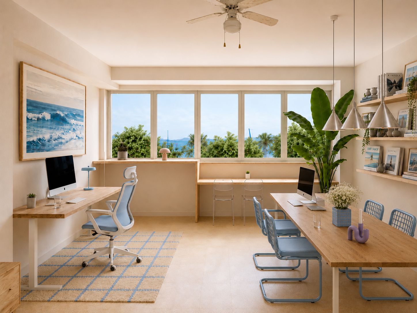 Render del interior de Nodo